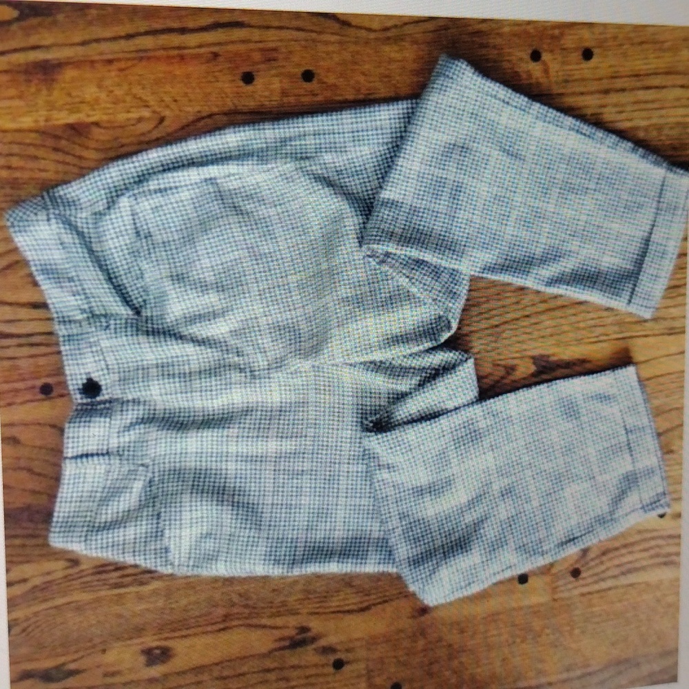 Urban Outfitters Herringbone Cuffed Trousers